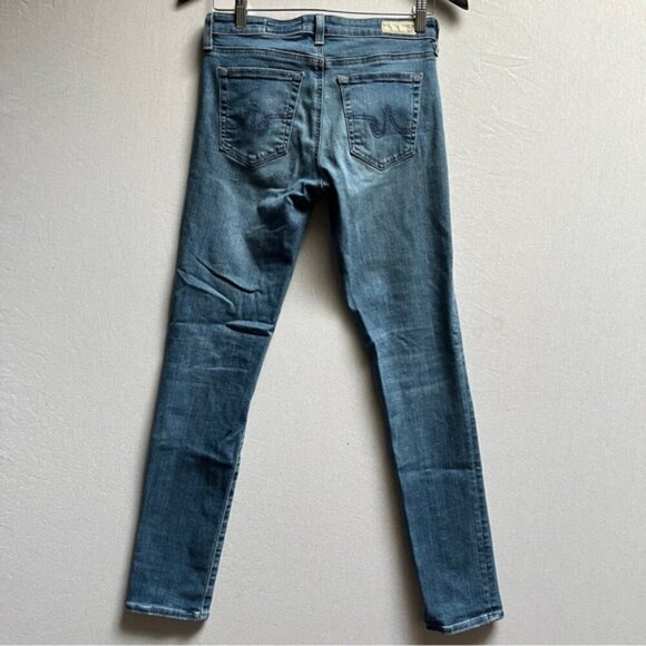 AG-ED Denim Adriano Goldschmied the prima cigarette leg jeans Sz 27R - Picture 2 of 12